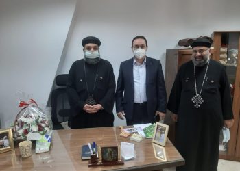 زيارة رئيس جهاز الشروق خلال الزيارة