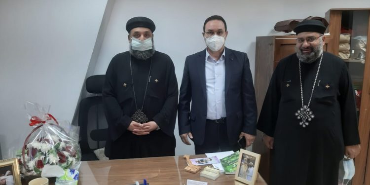 زيارة رئيس جهاز الشروق خلال الزيارة