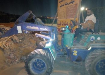 جانب من حملة الإزالة