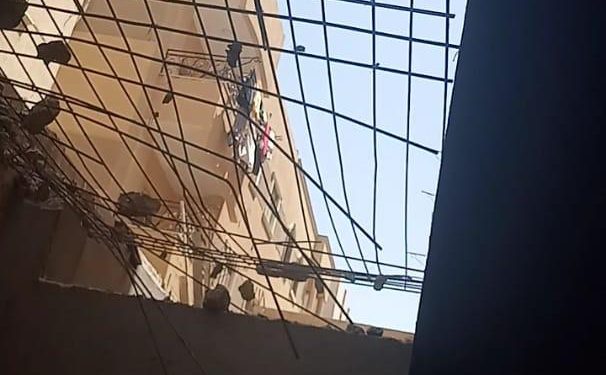 جانب من عملية الإزالة