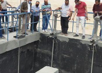 محطة المعالجة الجديدة بالمنيا