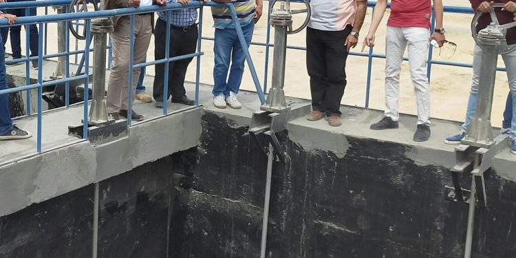 محطة المعالجة الجديدة بالمنيا