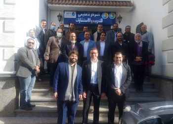 المتدربين فى نهاية البرنامج