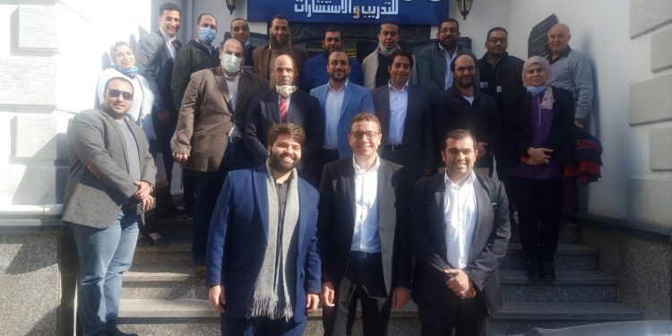 المتدربين فى نهاية البرنامج