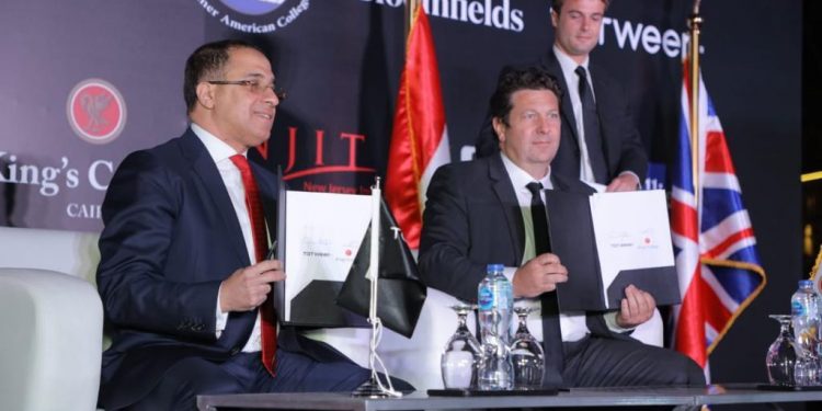 بقيمة 3.2 مليار جنيه.. تدشين أول فرع لجامعة “NJIT الامريكية” في مصر وإنشاء مدرستين”لكينجز كوليدج ” ومدرسة “لنارمر أمريكان كوليدج” في المنطقة التعليمية “ببلومفيلدز”