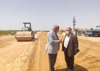 مسئولو الإسكان يتفقدون الوحدات السكنية ومشروعات المرافق والطرق بالسادات