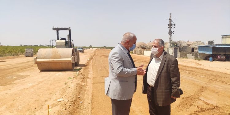مسئولو الإسكان يتفقدون الوحدات السكنية ومشروعات المرافق والطرق بالسادات