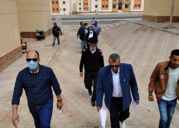 جانب من الحملة علي شقق الإسكان الاجتماعى