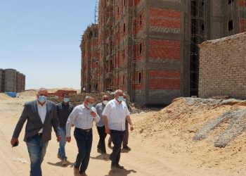 المهندس كمال بهجات خلال الزيارة