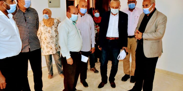 جانب من زيارة شقق سكن كل المصريين