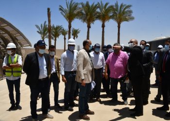 زيارة وزير الإسكان للحدائق المركزية بالعاصمة