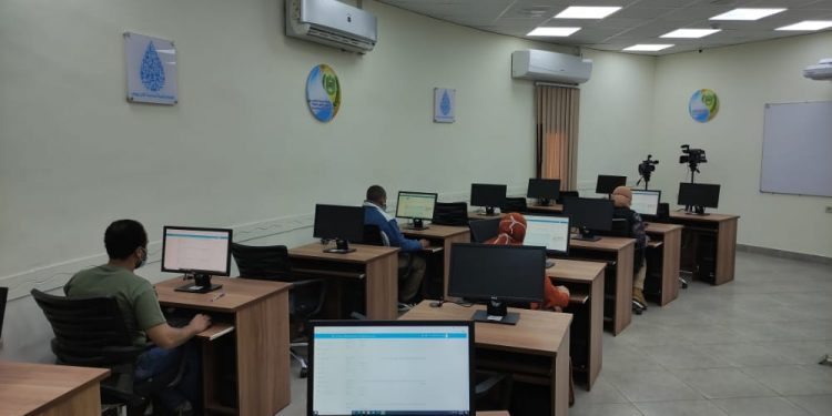 جانب من التدريب