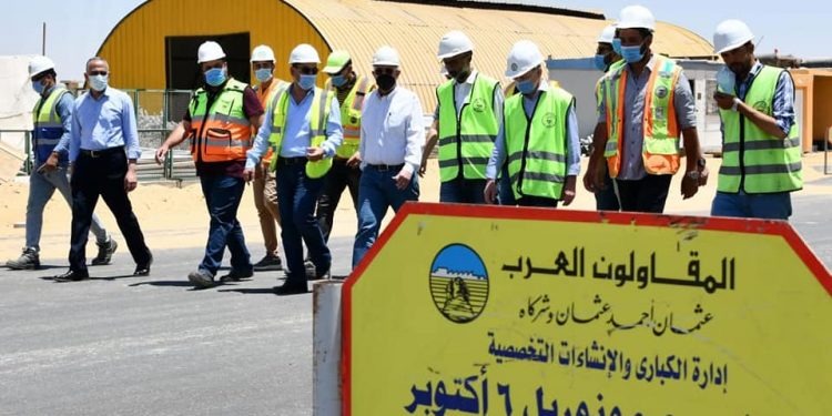 جانب من الزيارة لمونوريل 6 أكتوبر