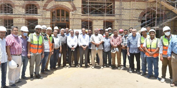 جانب من الزيارة