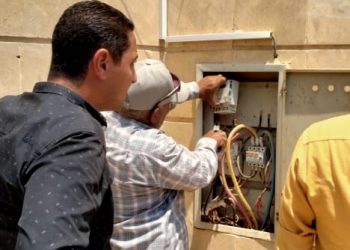 جهاز مدينة العبور ينفذ حملات موسعة للقضاء على الظواهر العشوائية بالتعاون مع الشرطة