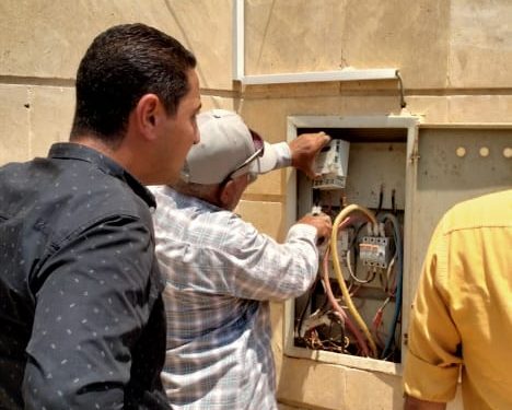 جهاز مدينة العبور ينفذ حملات موسعة للقضاء على الظواهر العشوائية بالتعاون مع الشرطة