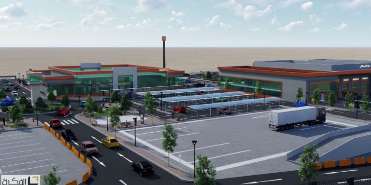 تصميم مبدئي لمحطة المرور الجديدة بالعبور