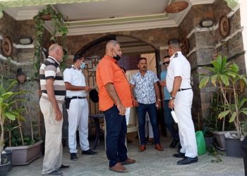 حملة إزالة المخالفات ببدر