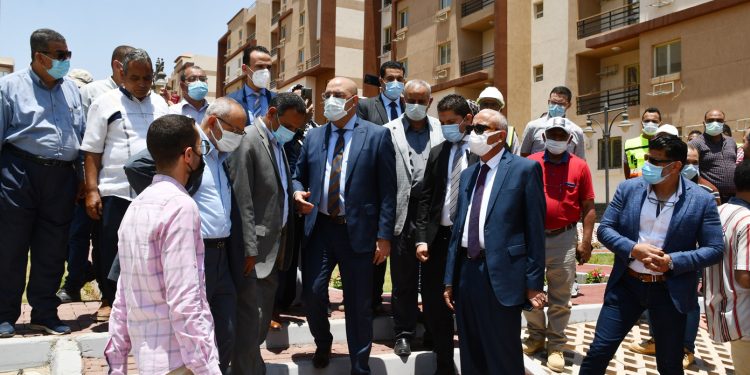 زيارة وزير الإسكان لمشروع سكن لكل المصريين بحدائق العاصمة