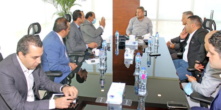 جانب من لقاء غرفة التطوير العقارى بمسئولى الموفق السعودية