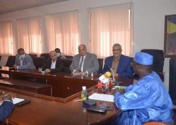 جانب من زيارة وفد المقاولون العرب لدولة تشاد