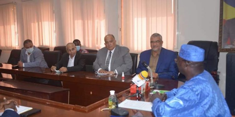 جانب من زيارة وفد المقاولون العرب لدولة تشاد