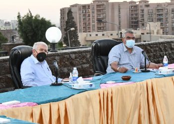 اجتماع مسئولى المقاولون العرب لبحث تنفيذ مبادرة حياة كريمة