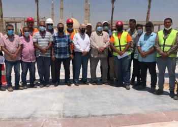 جانب من الزيارة