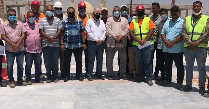 جانب من الزيارة