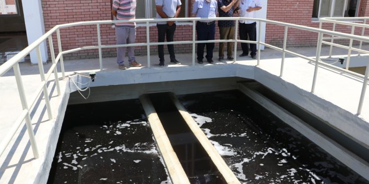 جانب من الزيارة