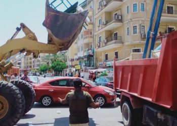 جزء من حملة إزالة المخالفات