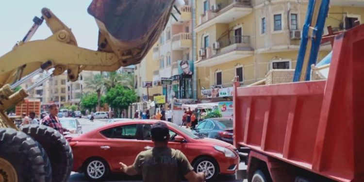 جزء من حملة إزالة المخالفات