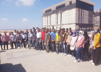 جانب من الزيارة