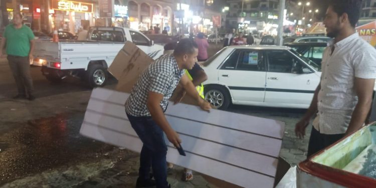 حملة لإزالة المخالفات