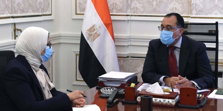 مدبولي -وزيرة الصحة