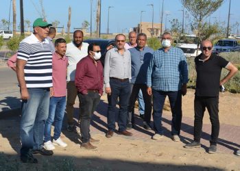 جانب من الزيارة