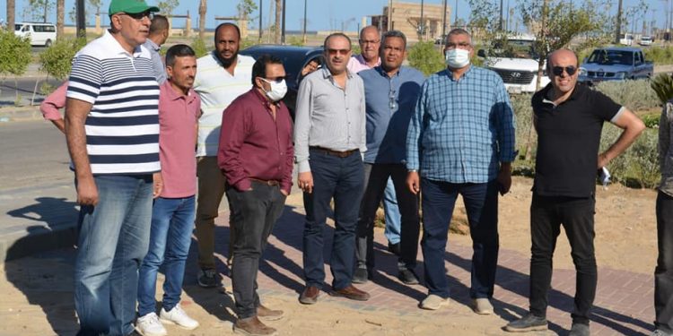 جانب من الزيارة