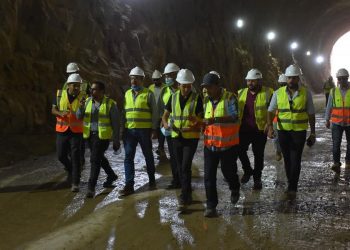 جانب من الزيارة