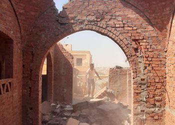 جانب من حملة الإزالة