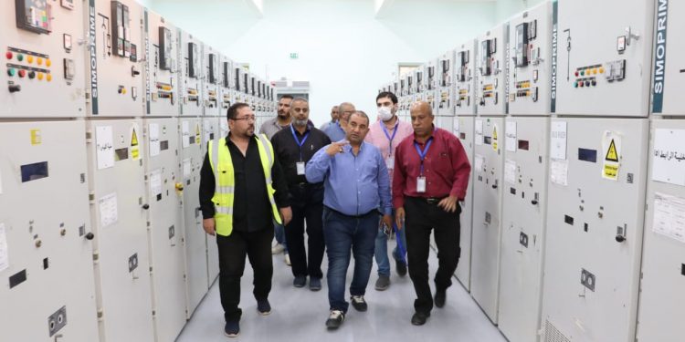 جانب من الزيارة