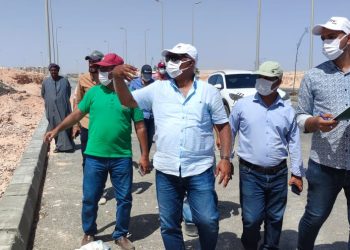 مسئولو “الإسكان” يتفقدون سير العمل بالمشروعات المختلفة بمدينة ناصر الجديدة “غرب أسيوط”