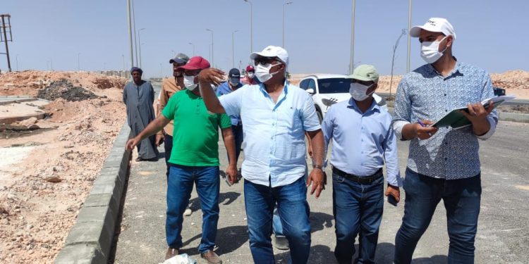 مسئولو “الإسكان” يتفقدون سير العمل بالمشروعات المختلفة بمدينة ناصر الجديدة “غرب أسيوط”