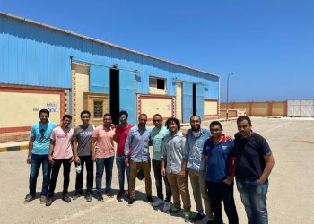 125 طالبا جامعيا ينهون تدريبهم الصيفي داخل مركز تدريب مياه مطروح 