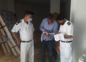 حملة ازالة المخالفات بالسادات