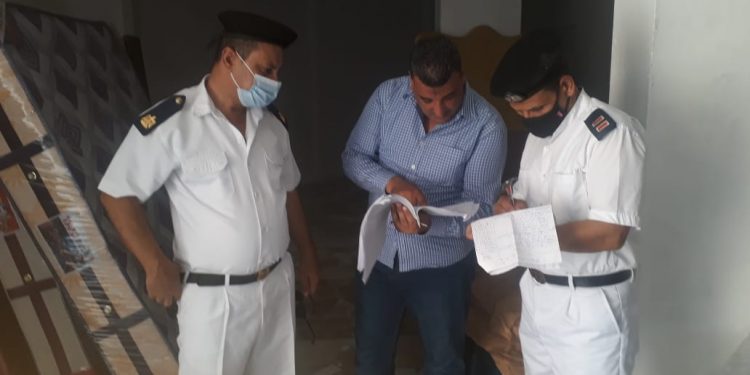 حملة ازالة المخالفات بالسادات