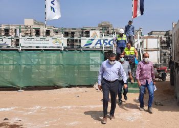 جانب من جولة نائب وزير الإسكان