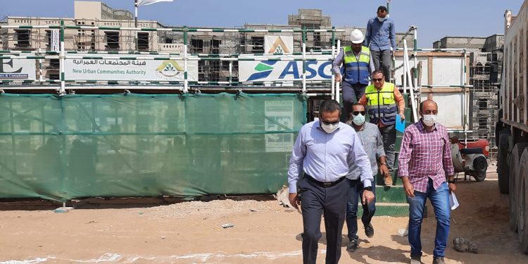 جانب من جولة نائب وزير الإسكان