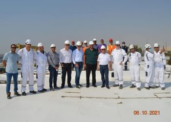 جانب من الزيارة اليوم