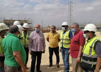 مسئولو “جهاز العاشر من رمضان” يتفقدون الأعمال الأخيرة بمحطة كهرباء  S13 لخدمة منطقة المطورين الجنوبية