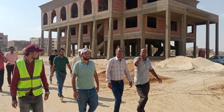 جهاز مدينة بدر يتابع أعمال تنفيذ ناد رياضى جديد على مساحة 106 آلاف م٢